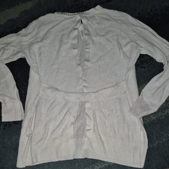 Lululemon Athletica Sincerely Yours Cream Long Sleeve Sweater - Picture 2 of 4